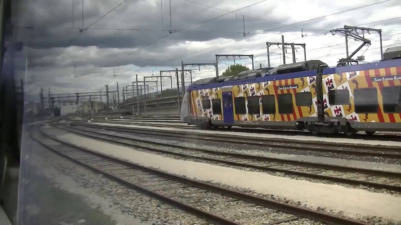 trajet de Avignon TGV à Miramas via Cavaillon