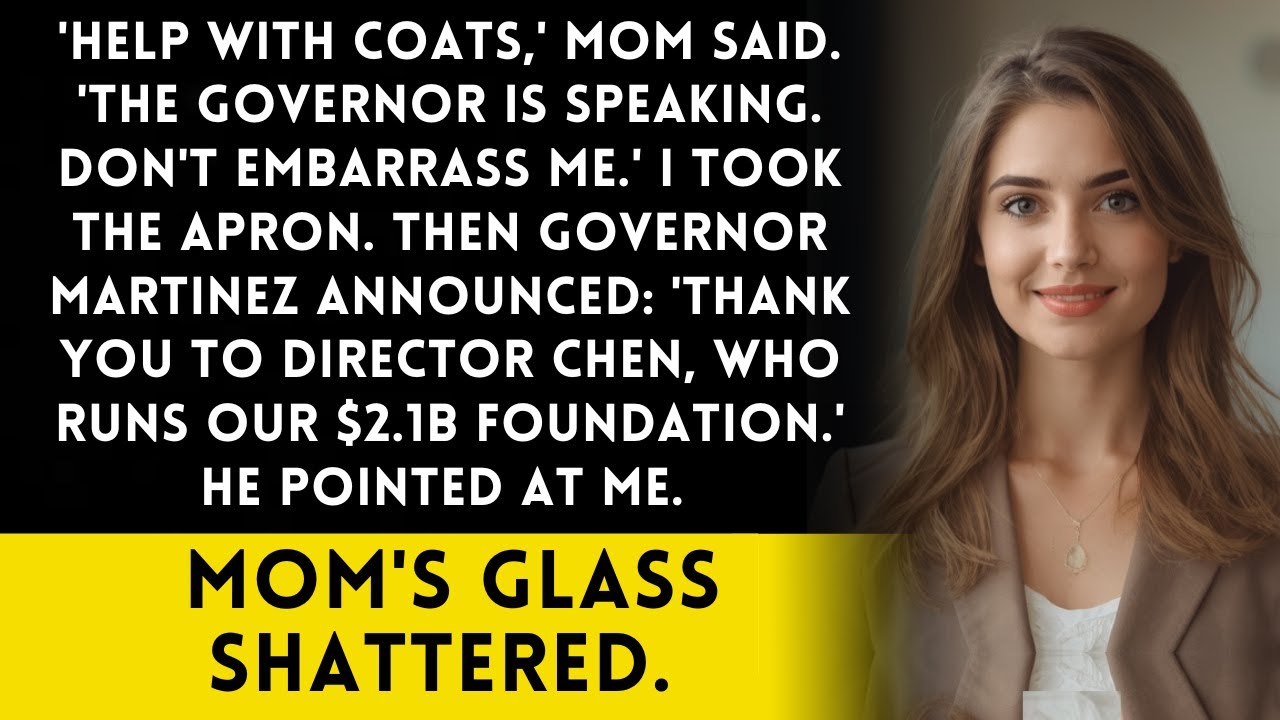 At Mom's Gala, They Made Me Check Coats - Until The Governor Announced I Run His $2.1B Foundation
