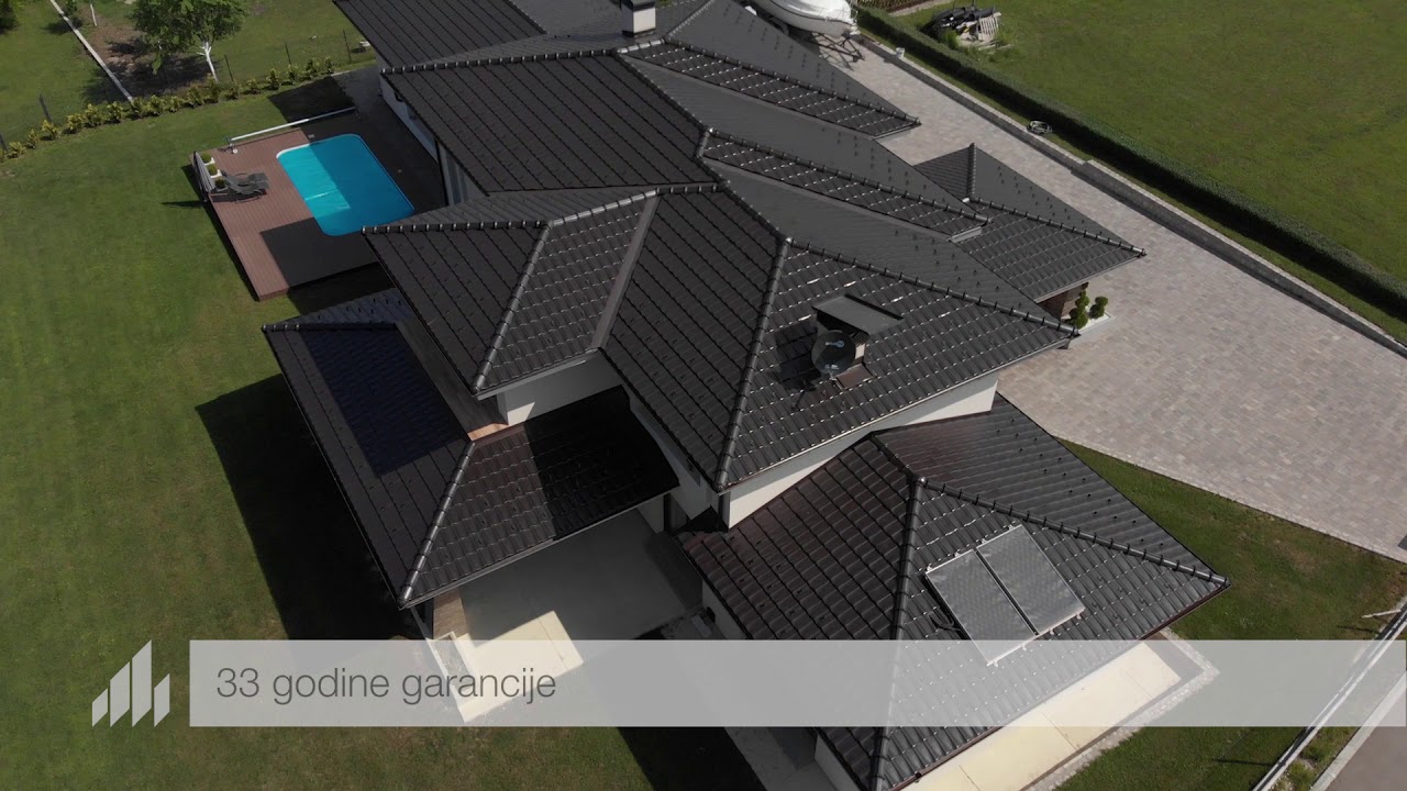 Wienerberger referentni objekat - crep Tondach Saturn engoba crna