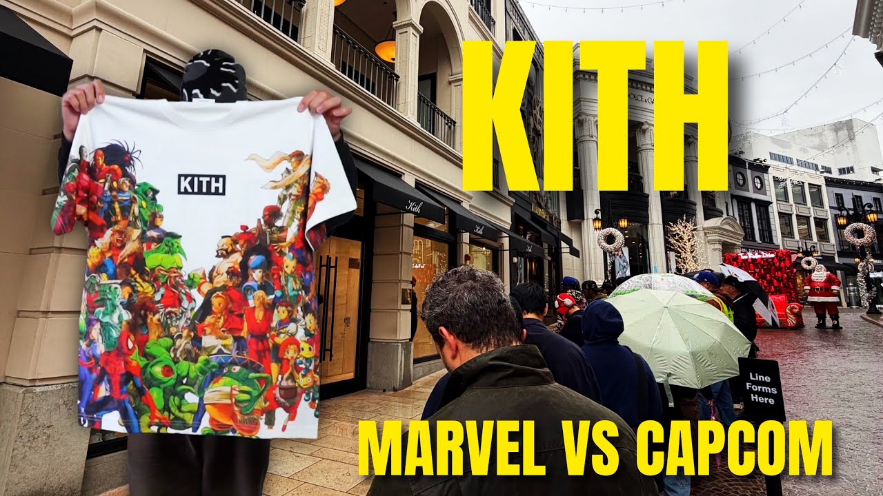 Видеоблог о покупке коллекции Marvel против Capcom в магазине KITH