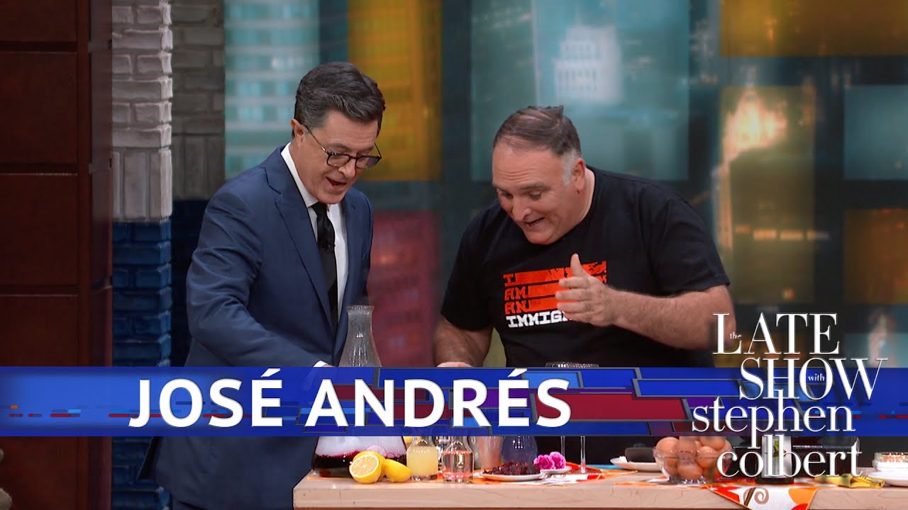 José Andrés Makes Spanish Eggs And Cocktails