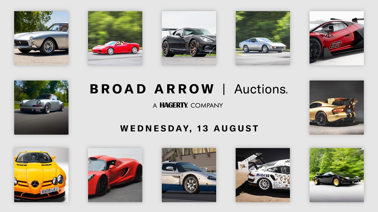 The Broad Arrow Monterey Jet Center Auction - Wednesday, August 13th