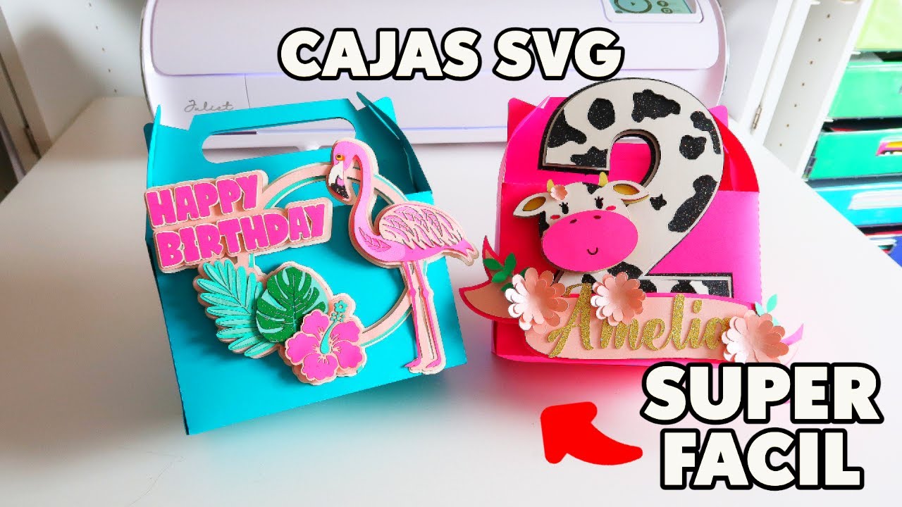 Como hacer cajas grandes con Siser Juliet| Cricut|Cameo