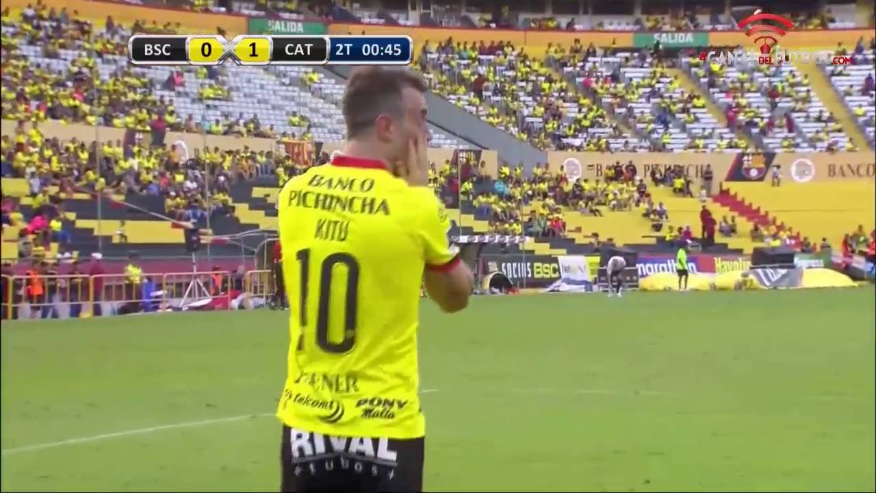 BARCELONA 3 UNIVERSIDAD CATOLICA 1 SEGUNDA ETAPA FECHA 6 CAMPEONATO NACIONAL 2016
