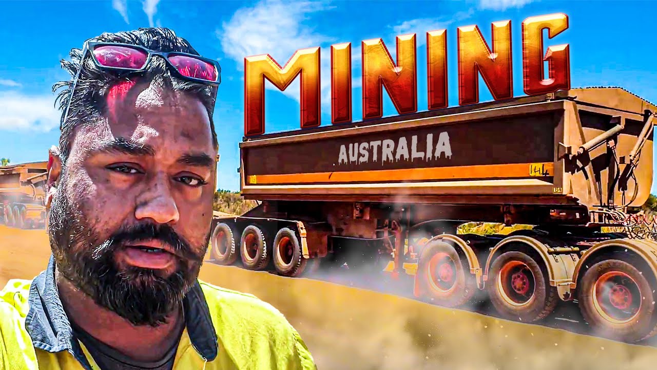 A DAY in life of GOLD MINING Truck Driver😲