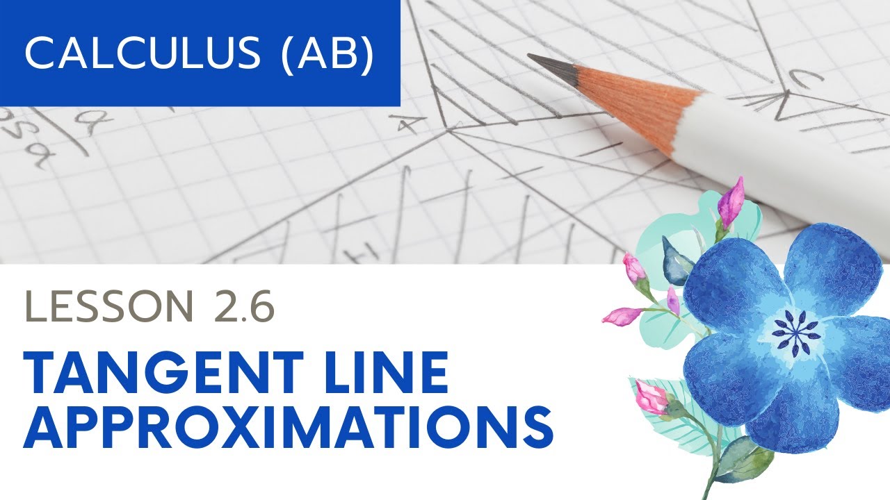 AP Calculus AB: Lesson 2.6 Tangent Line Approximations