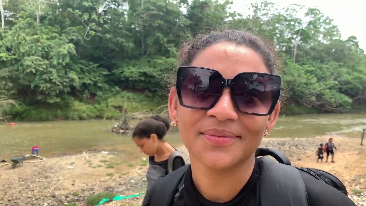 Selva del Darien Panamá el Infierno para los migrantes en la tierra grabado 2 y 3 mayo 2023.