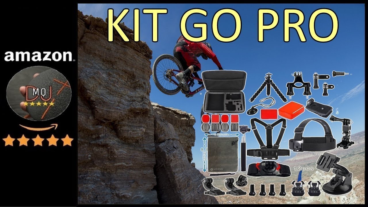 🎬REVIEW►Erligpowht Go Pro Kit 36 accessori per GoPro HERO (ITA)
