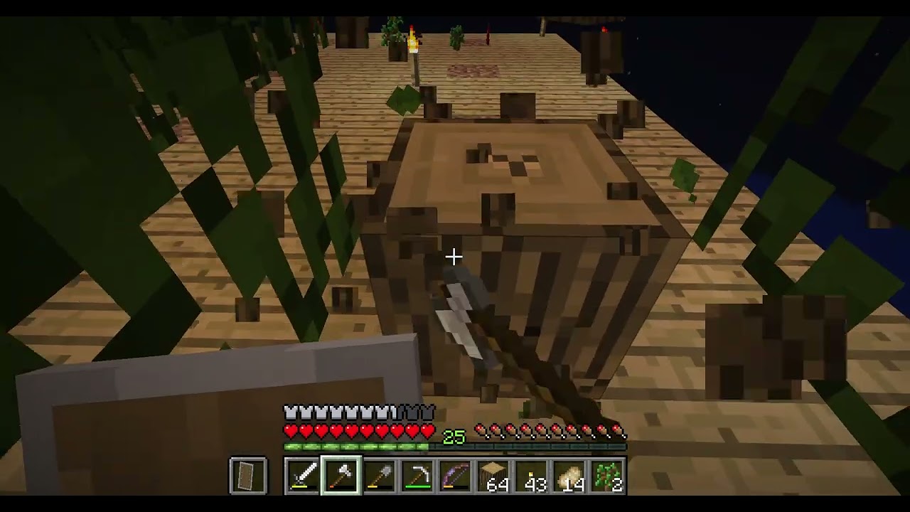 Flashback Mencari Kayu untuk Pembuatan Chestroom!!! || Series Survival Minecraft Java #40