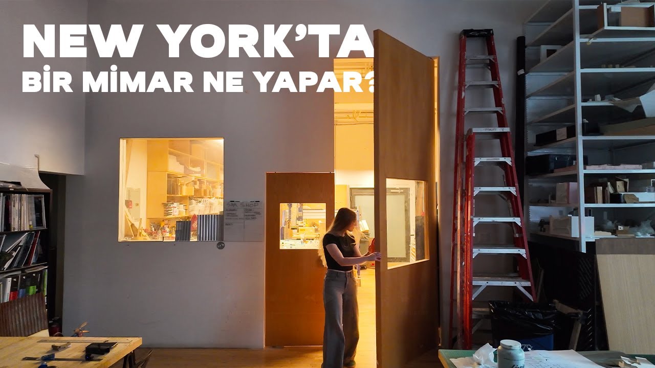 new york'ta mimar olarak bir iş g&uuml;n&uuml; 🗽 | steven holl architects + ofis vlog