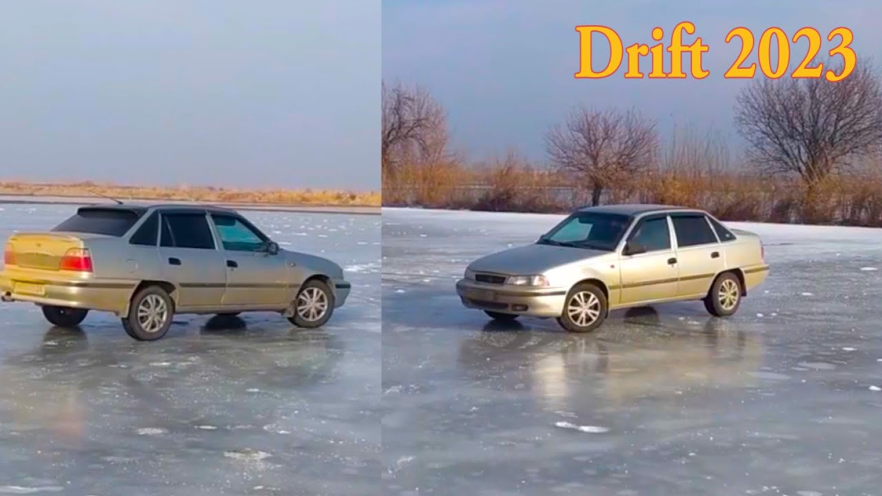 Muz Ustida Drift Qilishni O`rganamiz | Будем учиться дрейфовать на льду