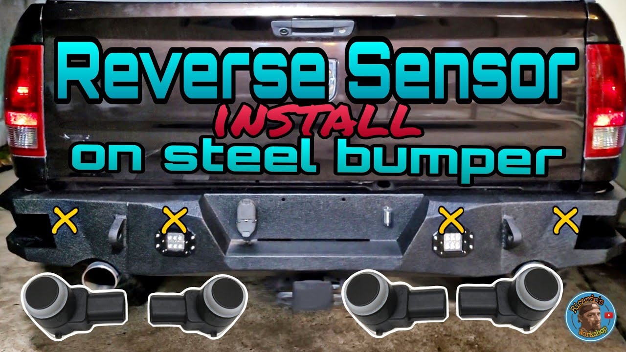 Parking Sensors install on Steel Bumper