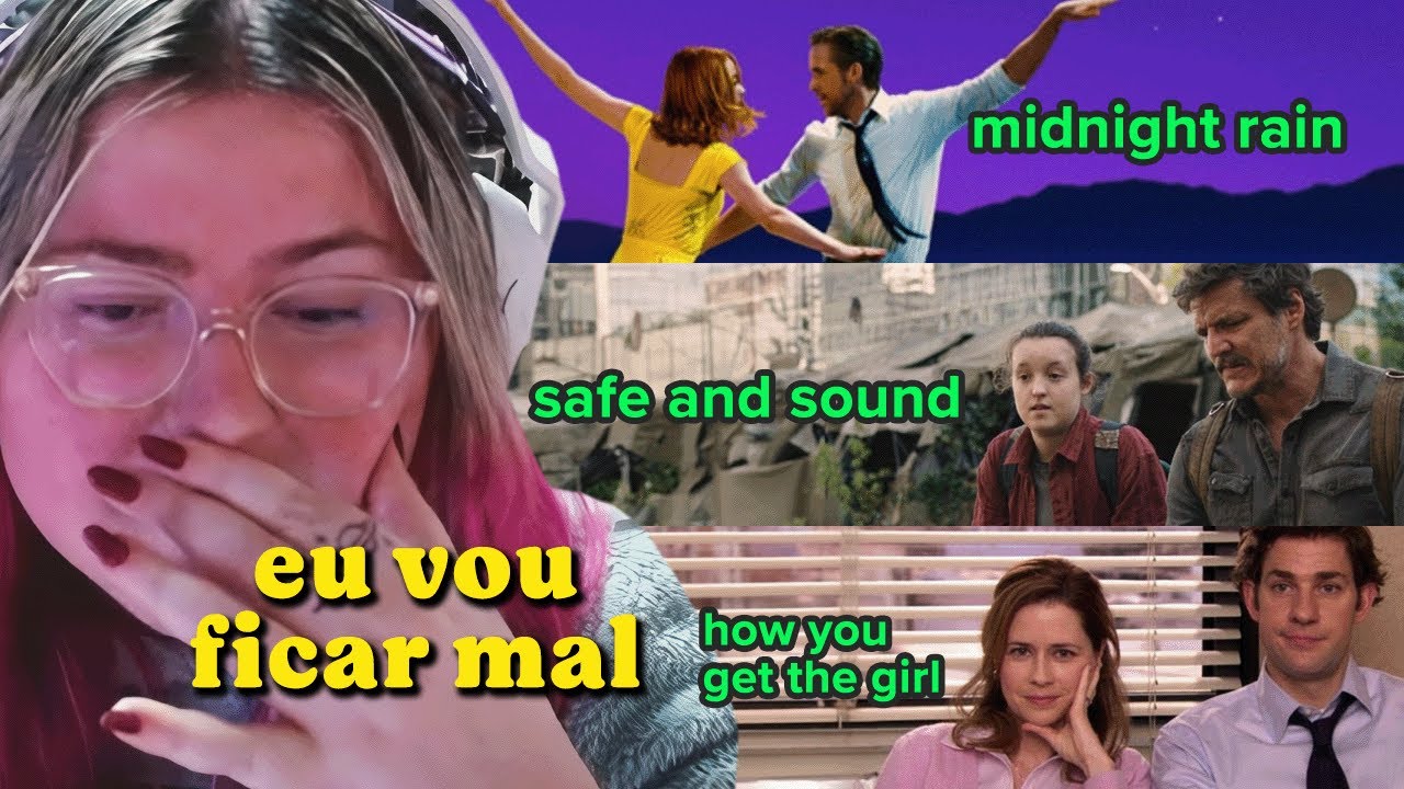 REACT TAYLOR SWIFT COM LA LA LAND, THE OFFICE E THE LAST OF US (