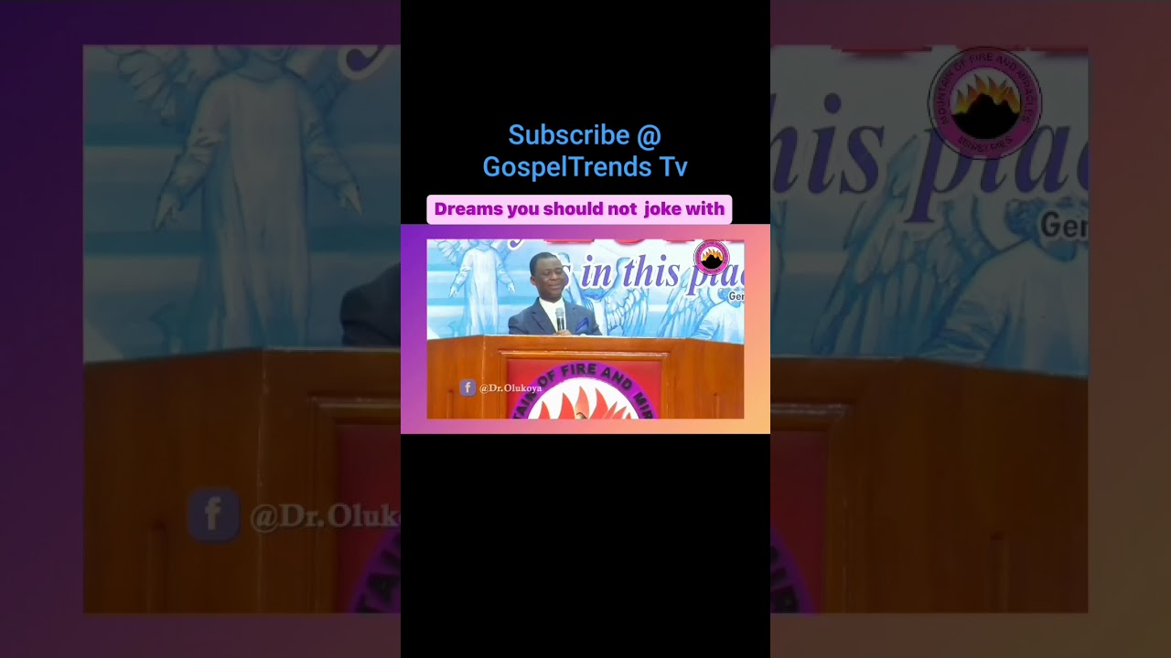 The Kindness Of God #drdkolukoyaprayers #olukoya #mfm #olukoya #mountainoffire