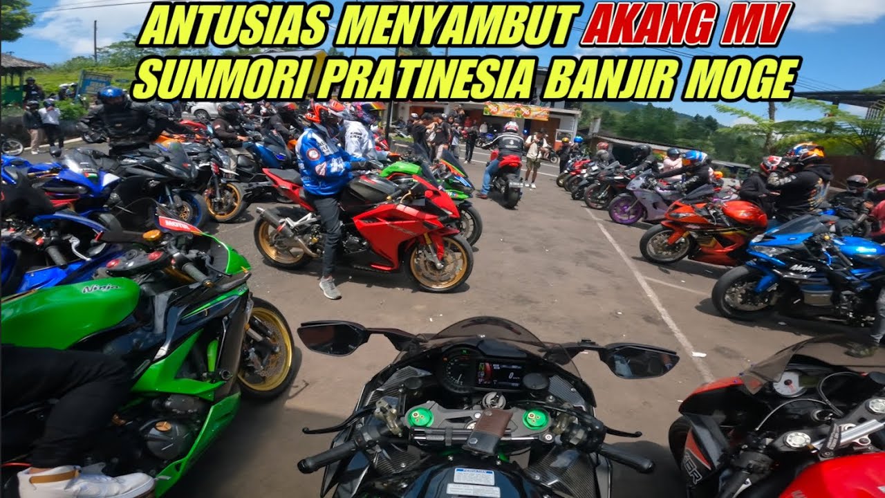 PERTAMA KALINYA SUNMORI BARENG AKANG MV, STEVE JOU, TJR, FARIS,AMANIZAR VILAN DLL- HP Rider Motovlog