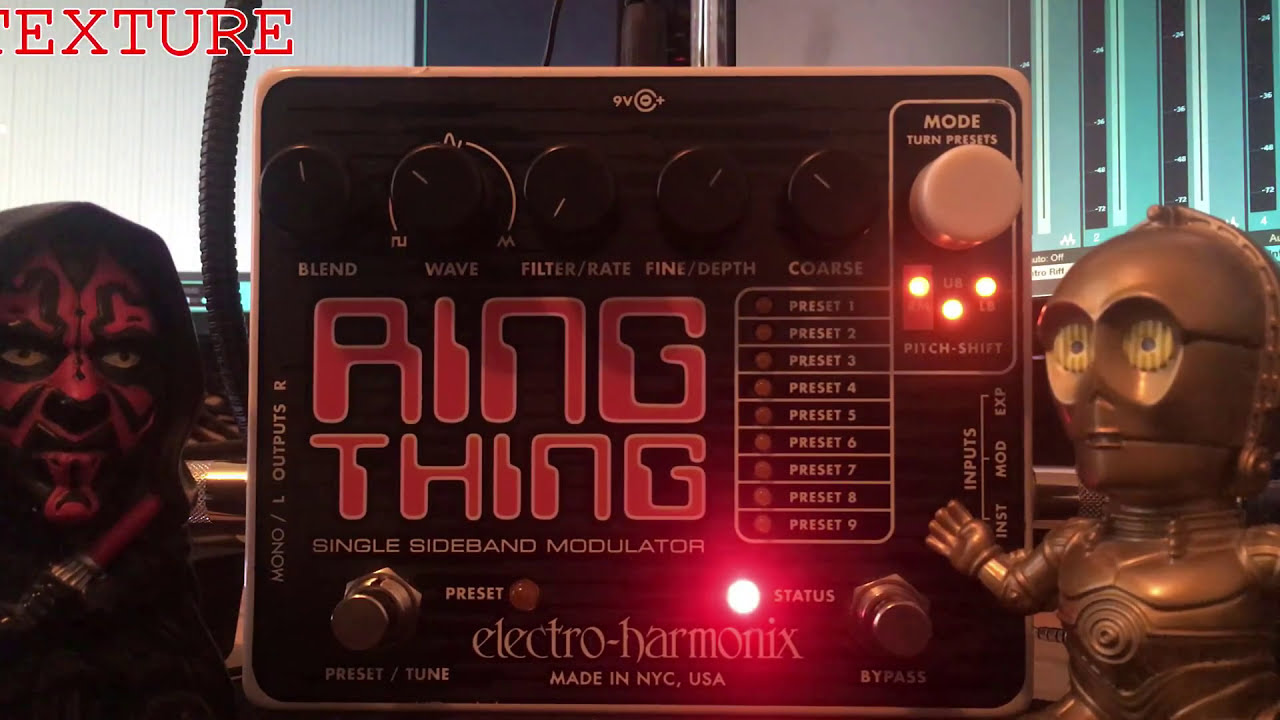 EHX Ring Thing - Octaves, Bit Crushing, and Pulsing