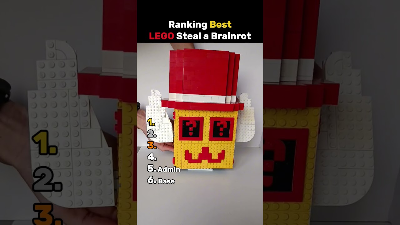Lego steal a brainrot ranking 