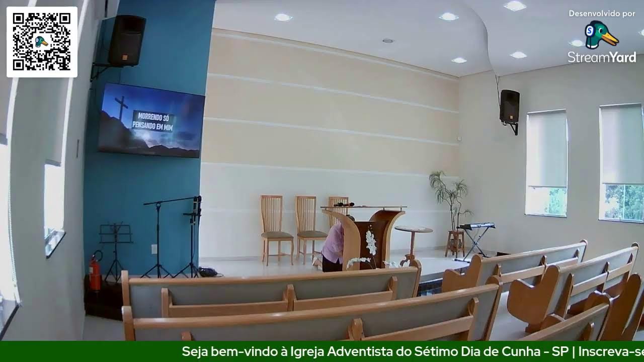 Escola Sabatina e Culto de Adoração | 07/03/2026 | Igreja Adventista de Cunha