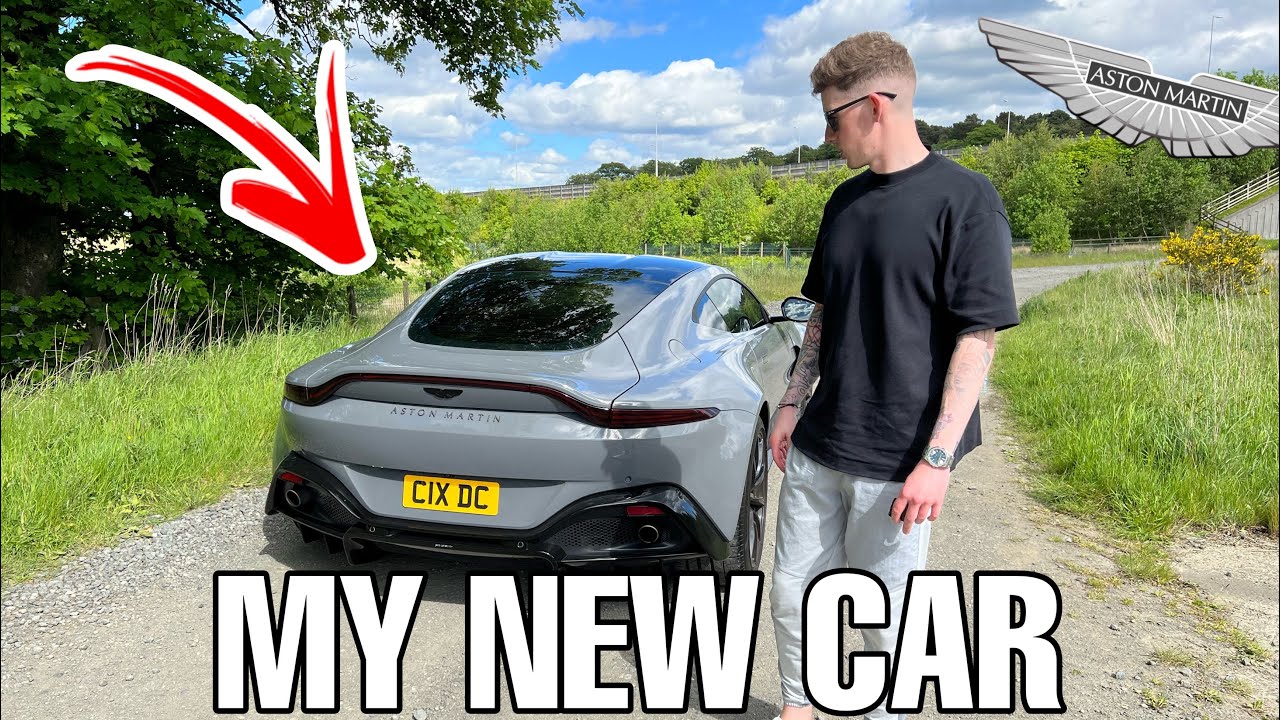 BUYING A NEW ASTON MARTIN VANTAGE BECAUSE I LIKED THE COLOUR