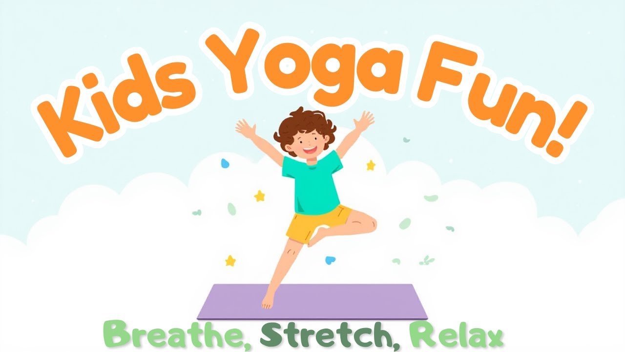 Brain Break Relaxing Yoga for kids