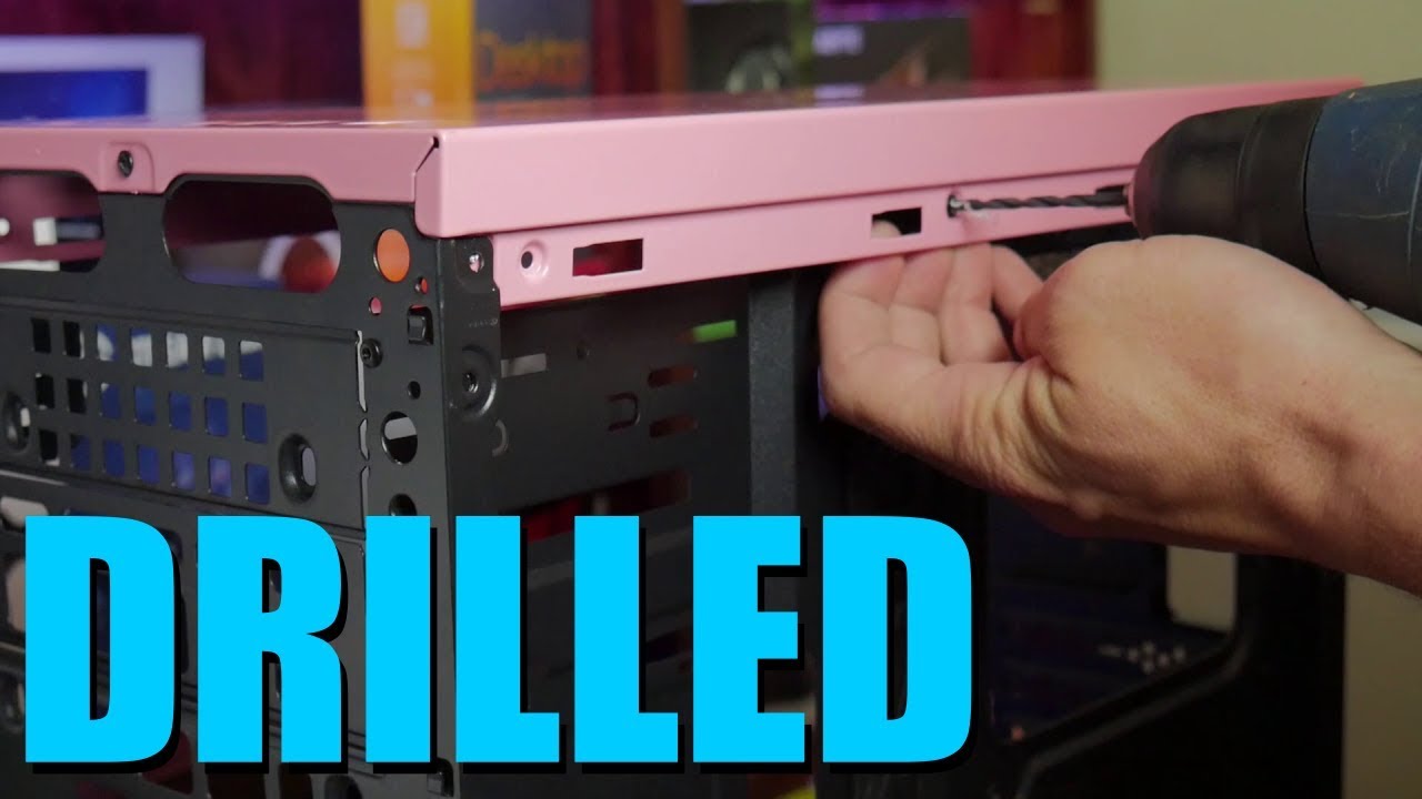 Высверливание заклепок в корпусе ПК | Проект KasuKitty | Часть 1 |