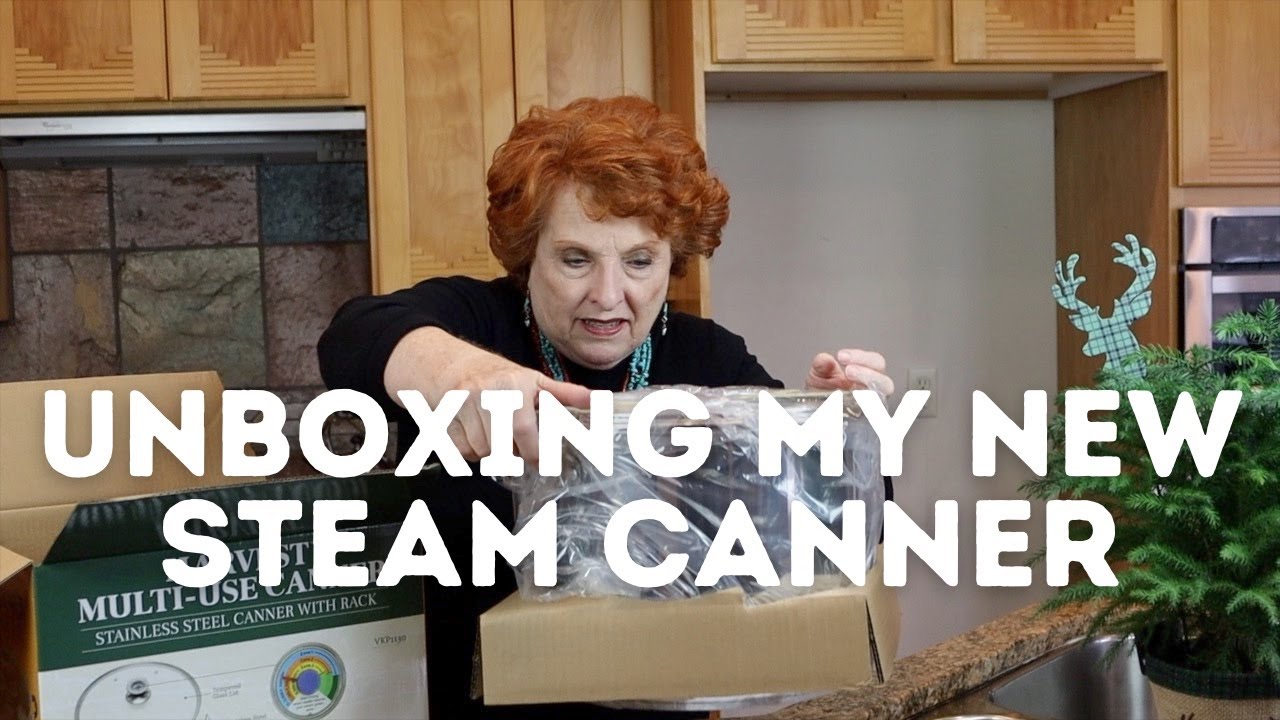 Unboxing My New Steam Canner
