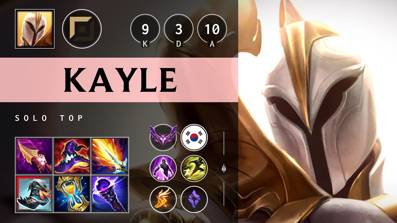 Kayle Top vs Jayce - KR Master Patch 25.21