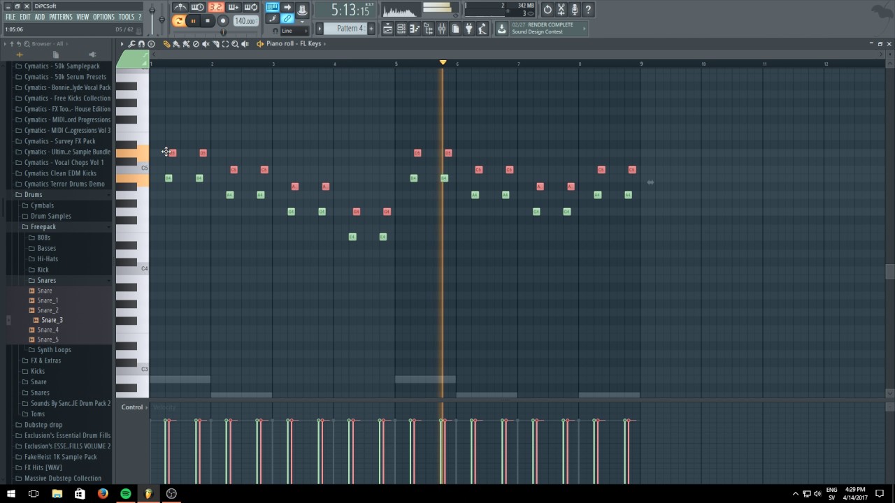 FL Studio Dubstep Track Part 1[Drums and Bassline]