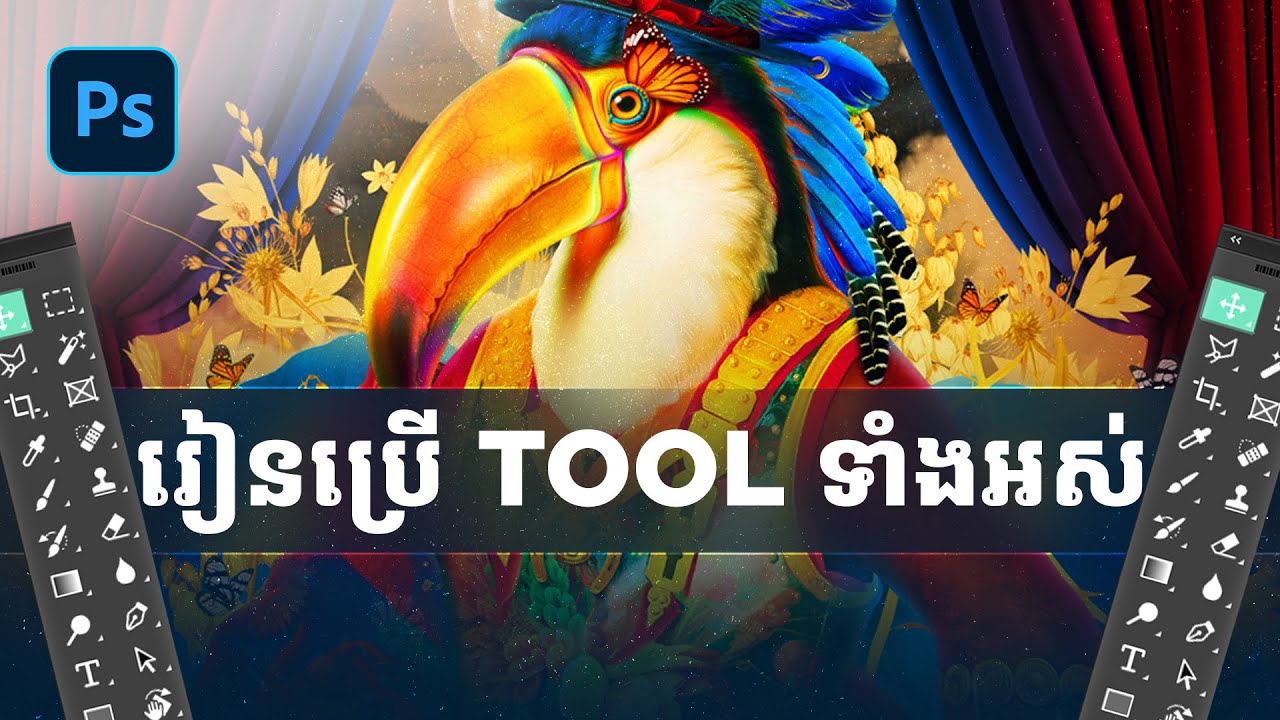 EVERY Adobe Photoshop Tool EXPLAINED in 35 minutes