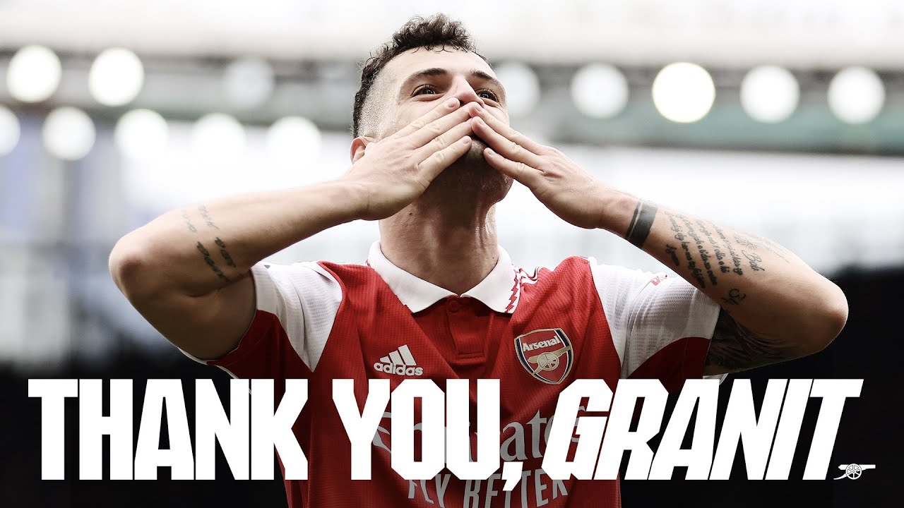 Thank you, Granit Xhaka ❤️