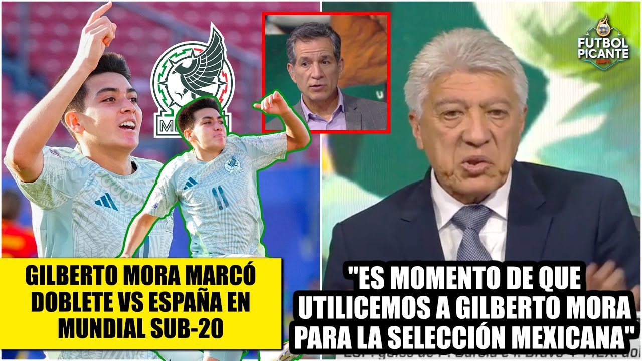 GILBERTO MORA está preparado para que VAYA A LA SELECCIÓN MAYOR, dijo JESÚS RAMÍREZ | Futbol Picante