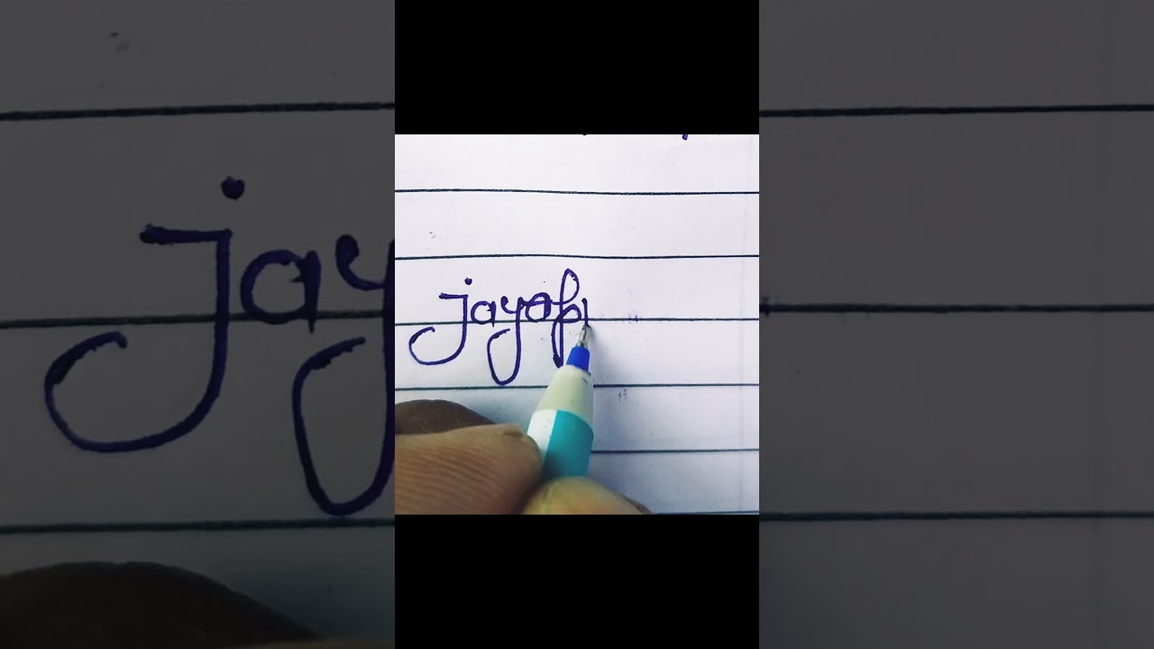 #english #handwriting #youtubeshorts #writing #name #jayaprakash