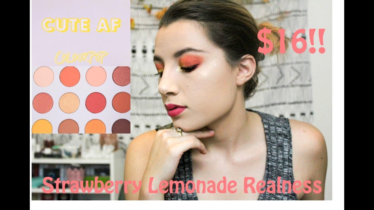Colourpop Yes Please Tutorial/ Swatches