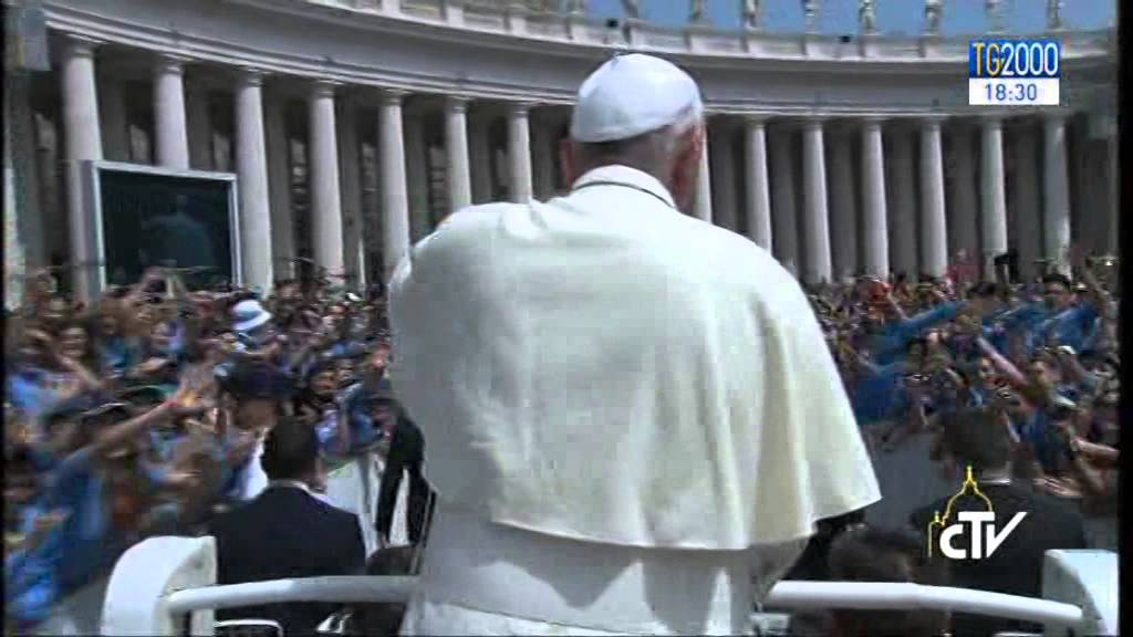 Papa Francesco incontra gli Scout dell'Agesci
