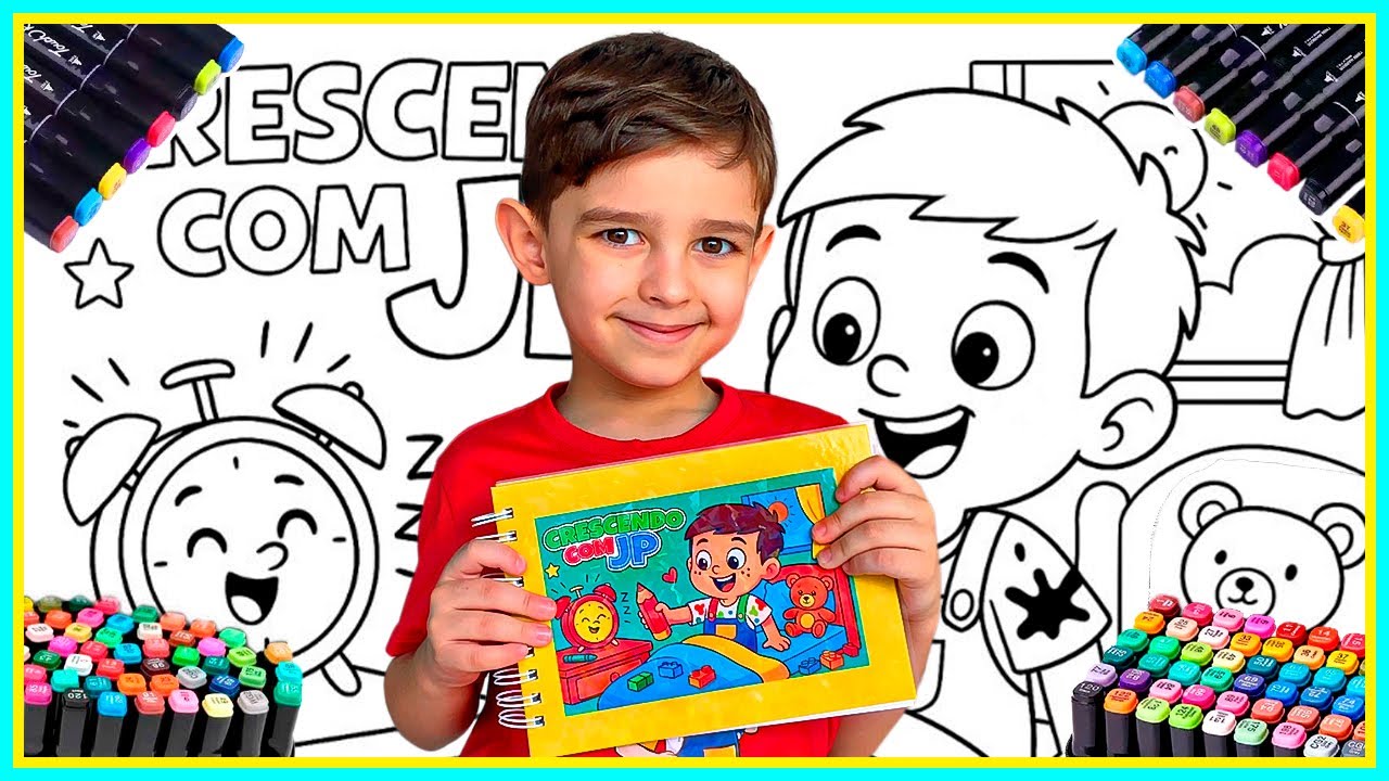 Desafio Pintando o EXCLUSIVO Bobbie Goods CRESCENDO COM JP (com as m&atilde;os trocadas)