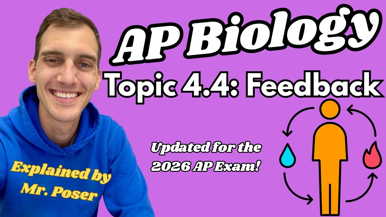 4.4 Feedback - AP Biology (Updated 2025-2026)