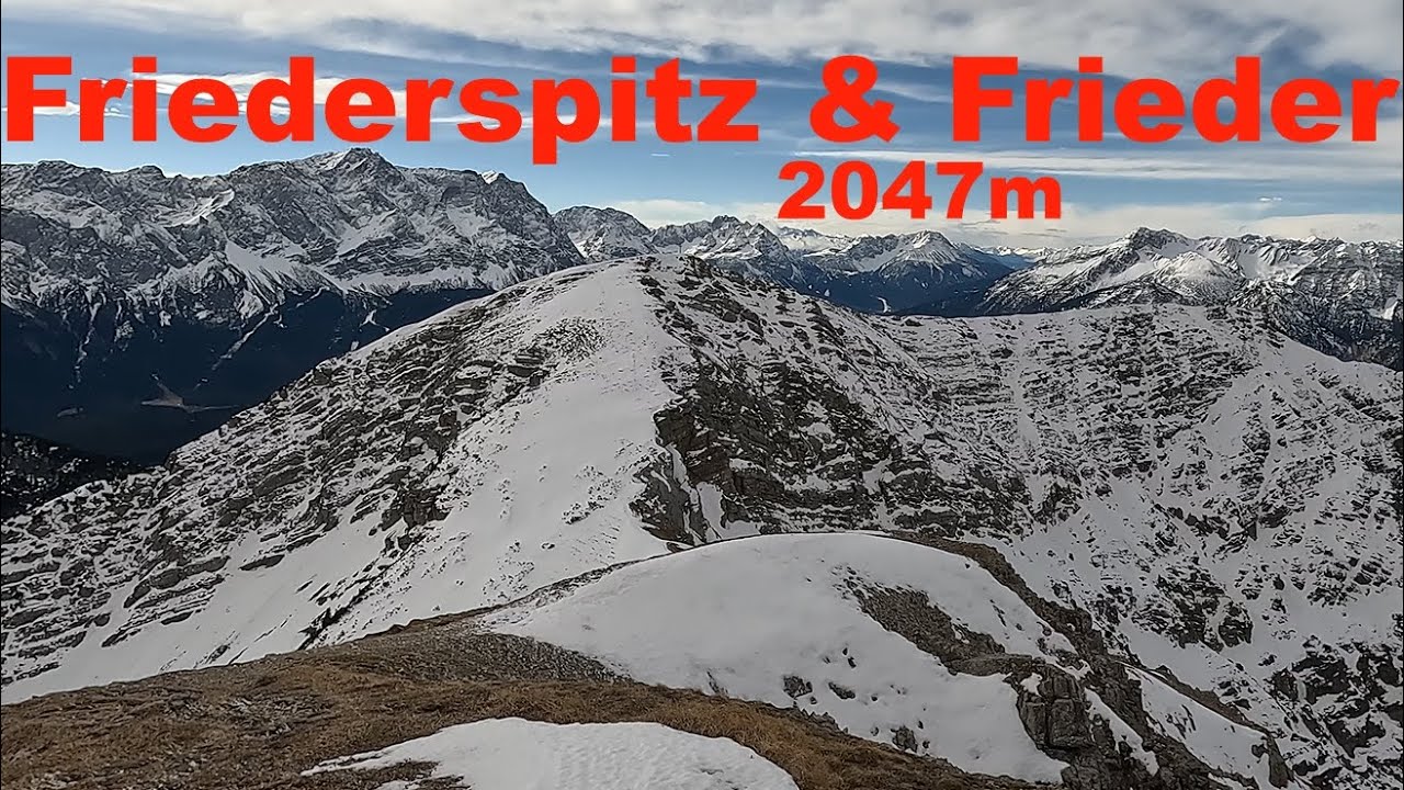 Friederspitz und Frieder Rundtour,  T2, Mittelschwere Bergwanderung