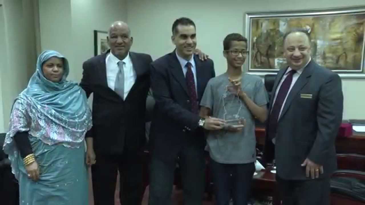 Ezdan Hotel Honors the Sudanese boy known as &lsquo;the clock inventor&rsquo;
