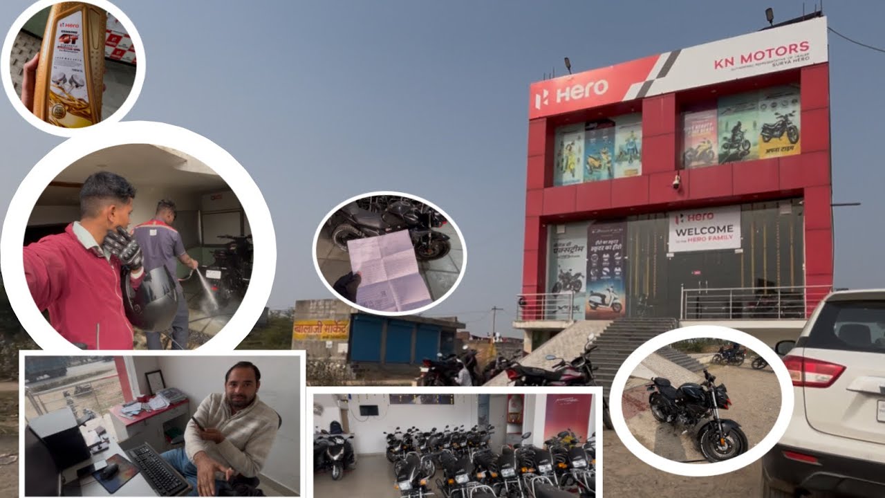 Apni Xtreme 125r ki service🥰😇……….