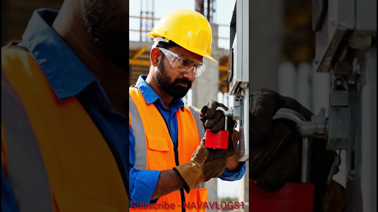 LOTO Step-4: Apply Lockout 🔐