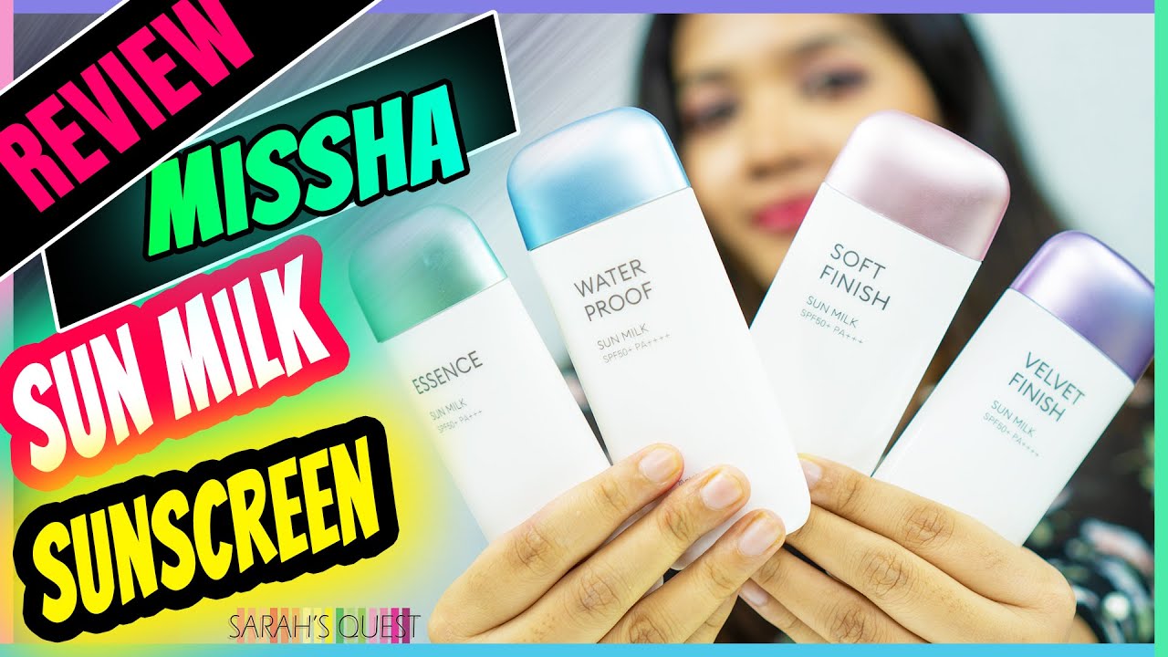 👩‍🔬 প্রোডাক্ট রিভিউ - MISSHA Sun Milk Sunscreen | সানস্ক্রিন