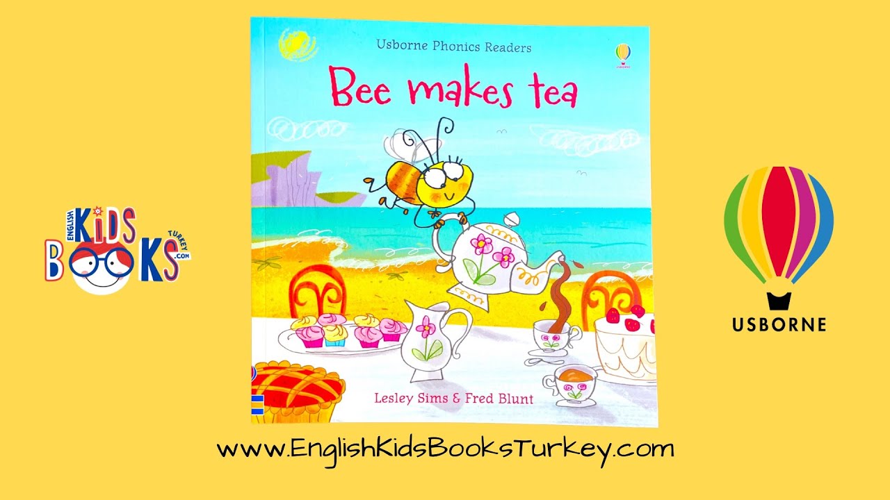 Usborne Phonics Readers - Bee Makes Tea
