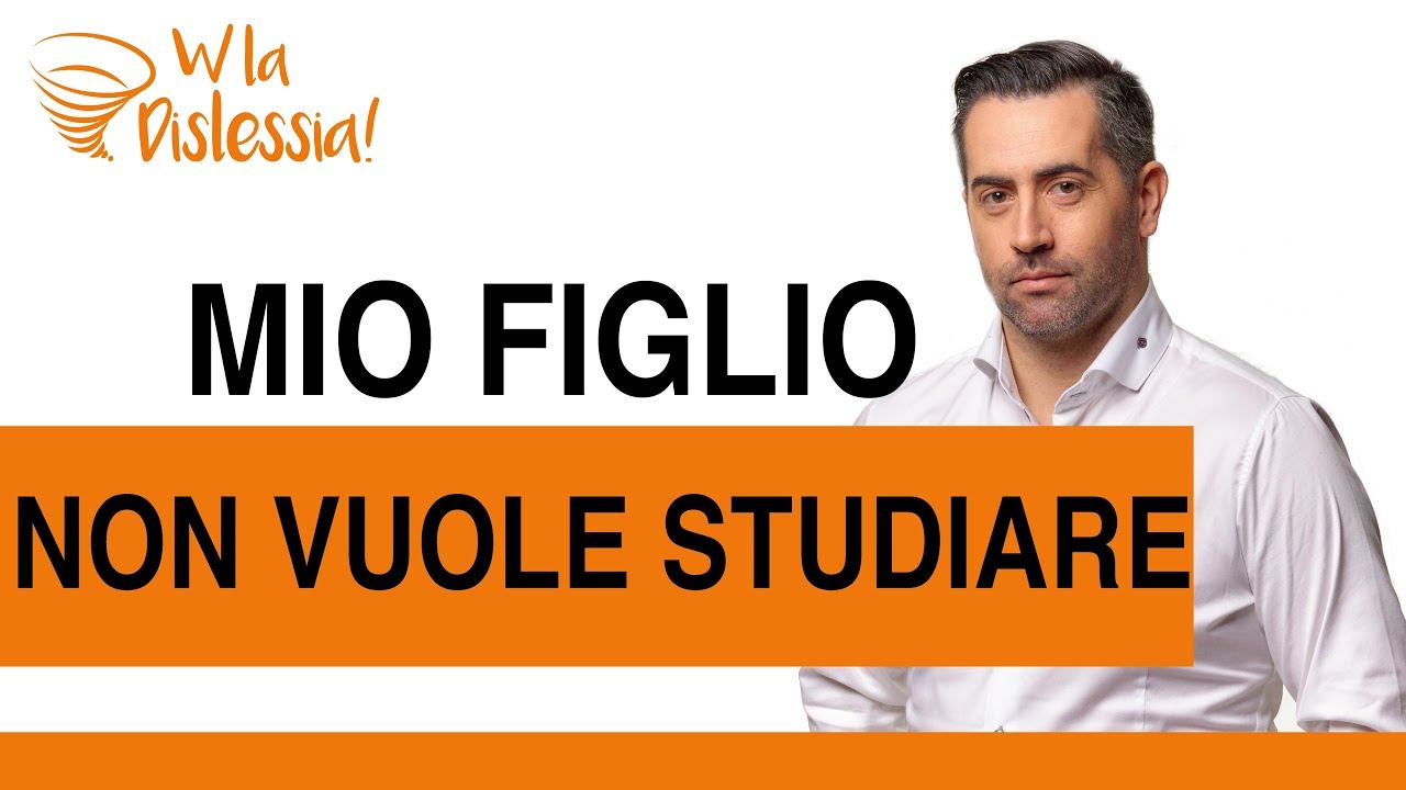 Mio figlio dislessico non vuole studiare