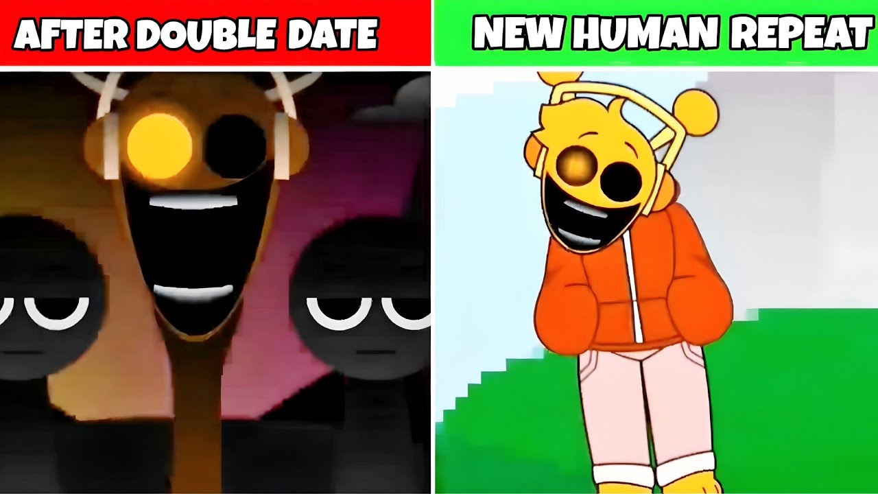 Sprunke NEW Human Repeat After Double Date
