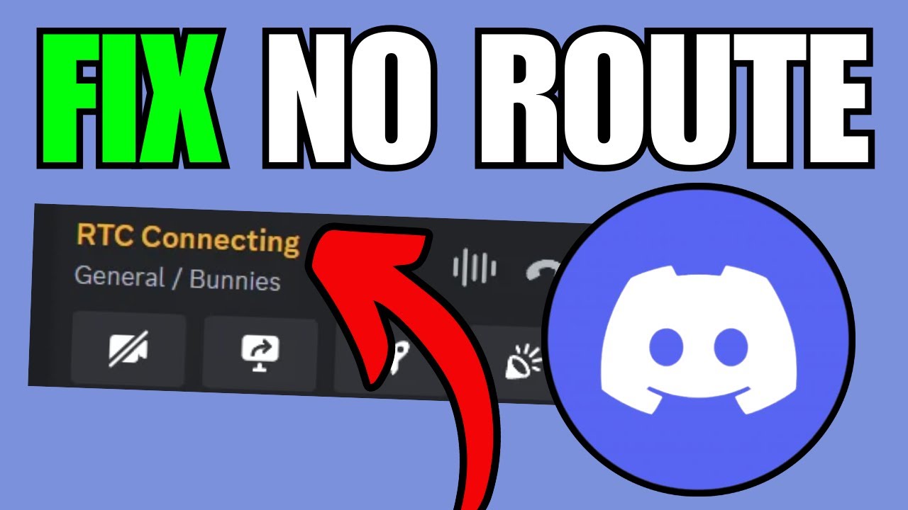 Как исправить проблему с подключением Discord No Route RTC