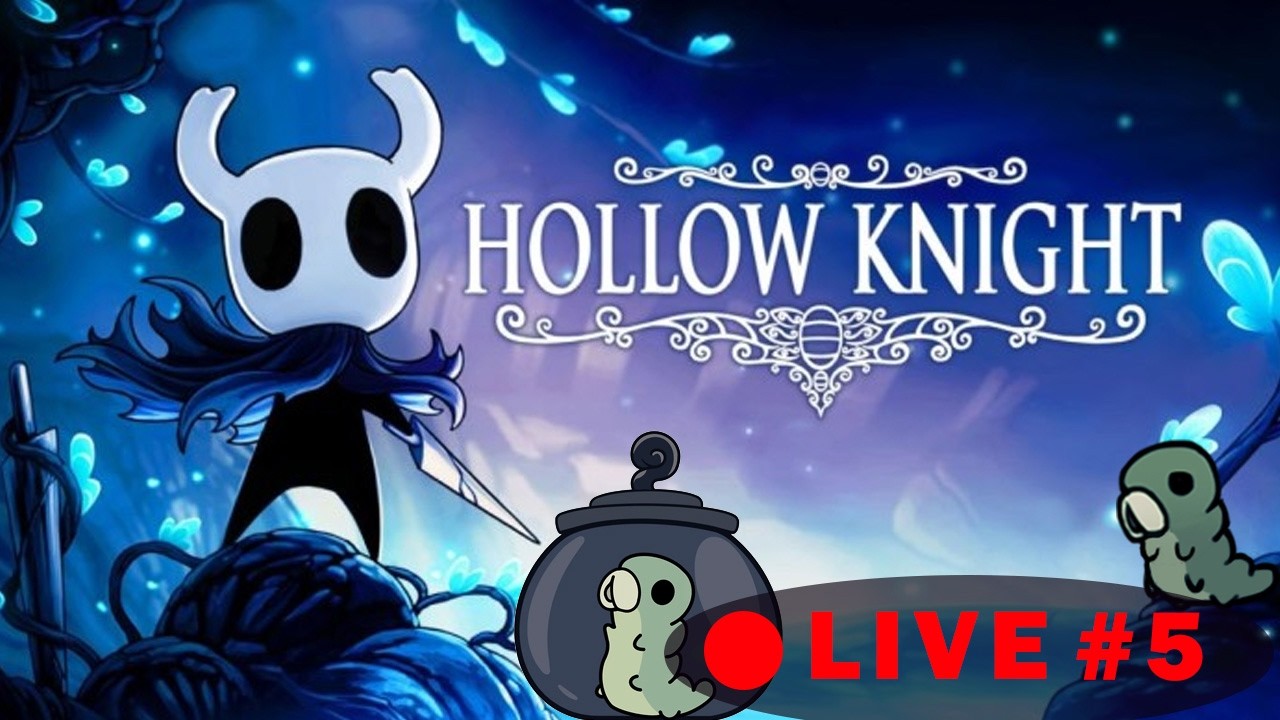 Live 5, Hollow Knight, One mask done 2 to go, there is so much to find in this game
