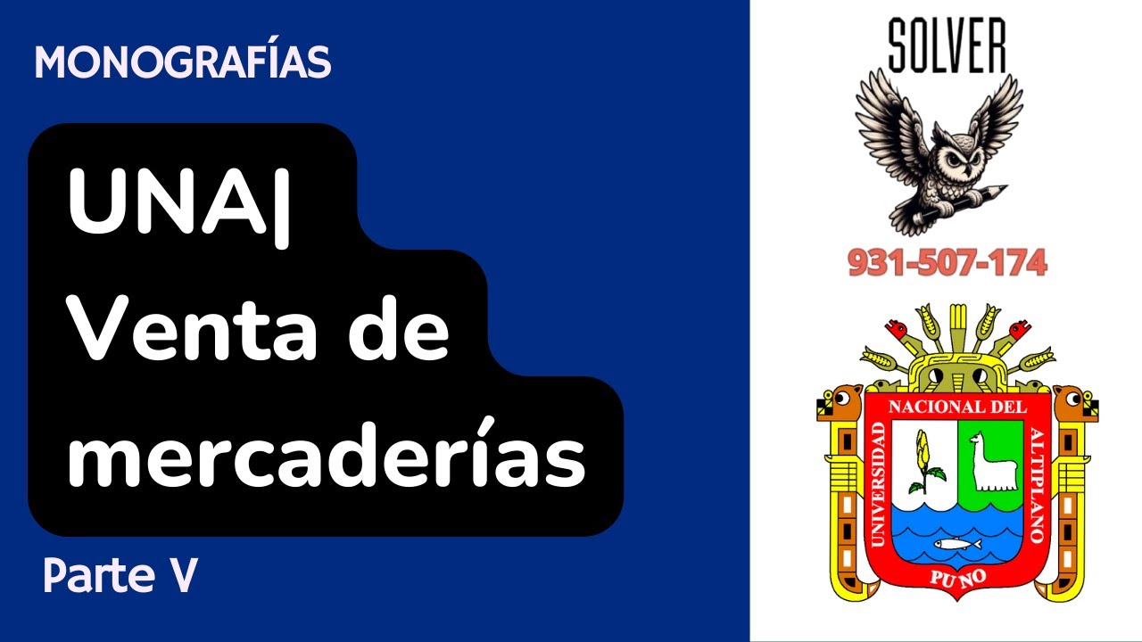 M20| UNA-Asiento de ventas