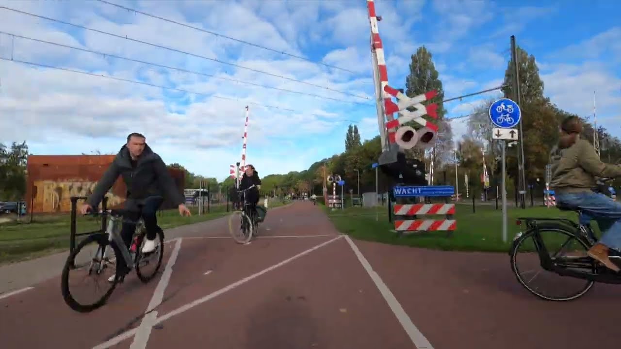 Fietsen Utrecht Zuid naar Utrecht Noord