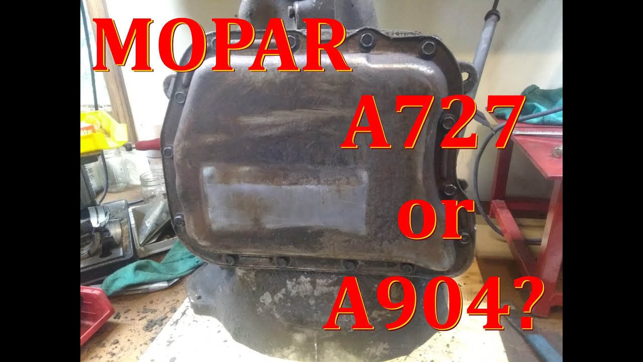 Identifying Mopar A727 versus A904