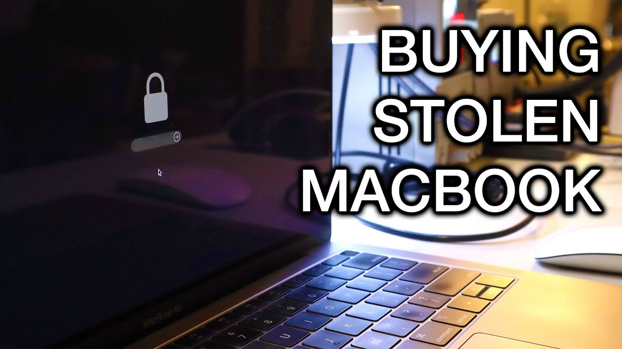 Покупка украденного Macbook — блокировка прошивки/EFI